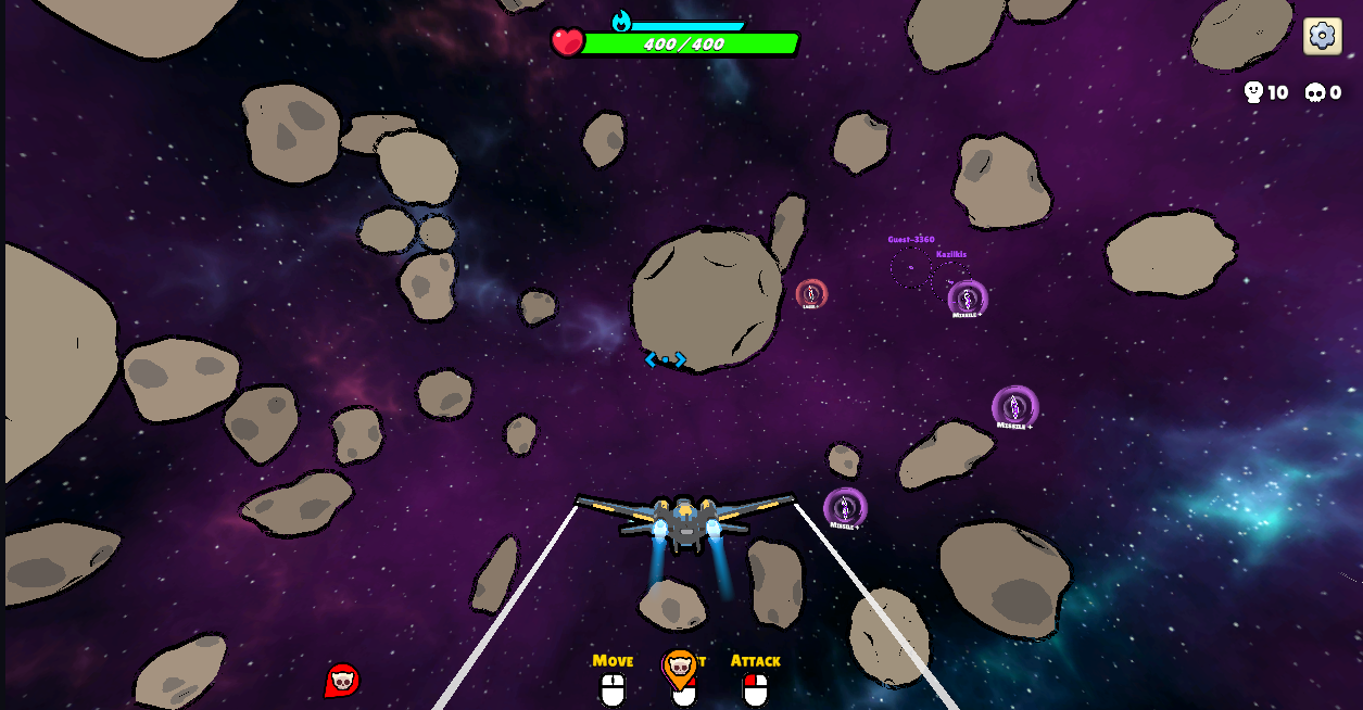 Customizable ships in Space.io